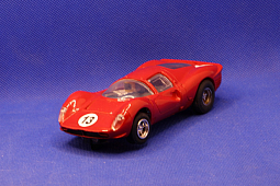 Slotcars66 Ferrari 330 P4 1/32nd scale Scalextric slot car #13 red - 